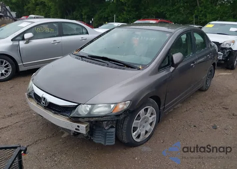 2009 Honda Civic Lx from USA, damaged, VIN 1HGFA165X9L004439